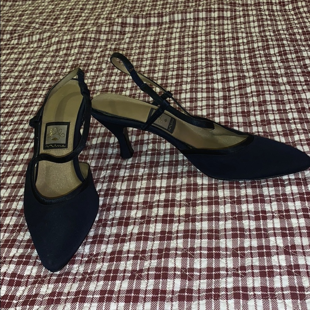 Nina Black Heels